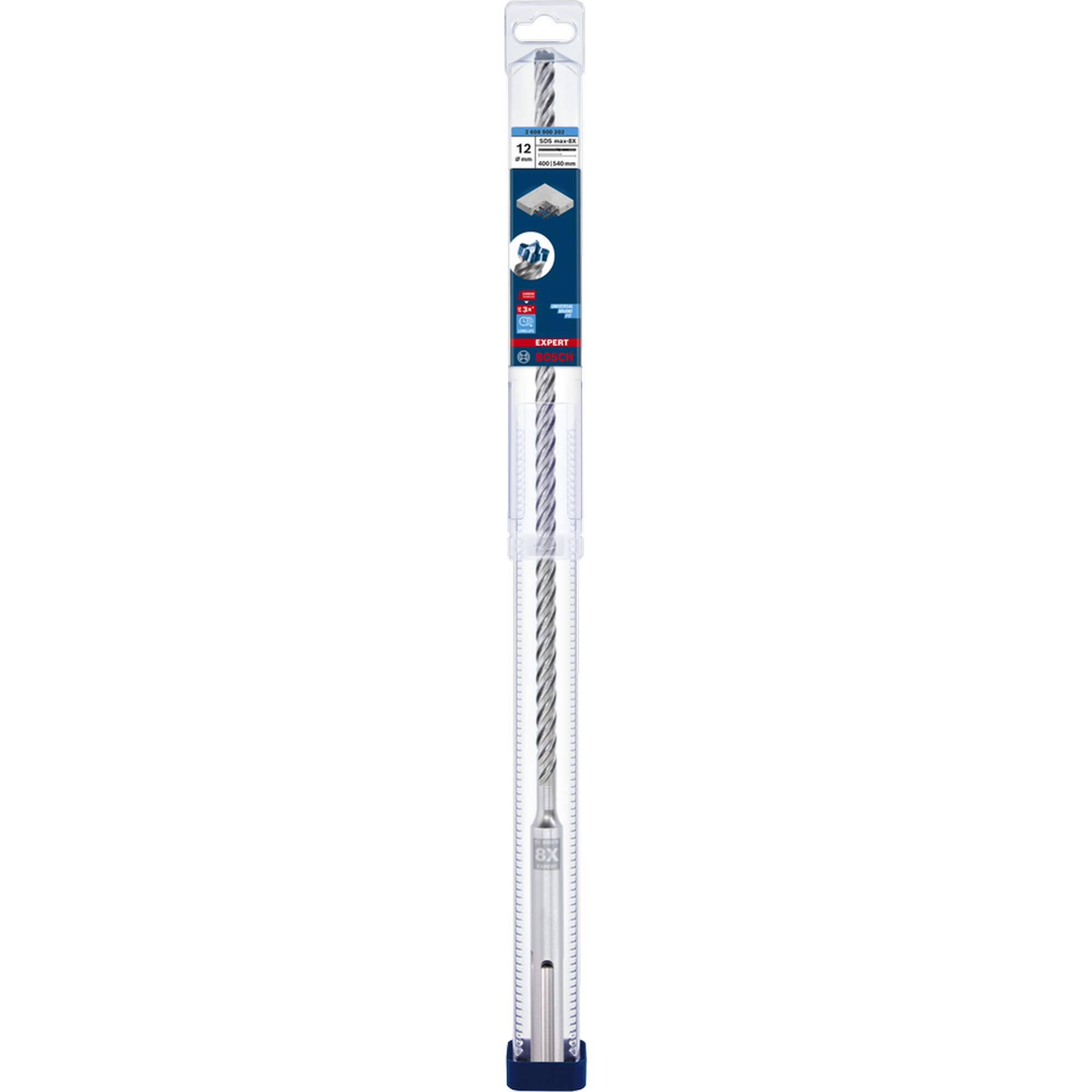 Hammerbohrer 'EXPERT SDS max-8X' 12 x 400 x 540 mm