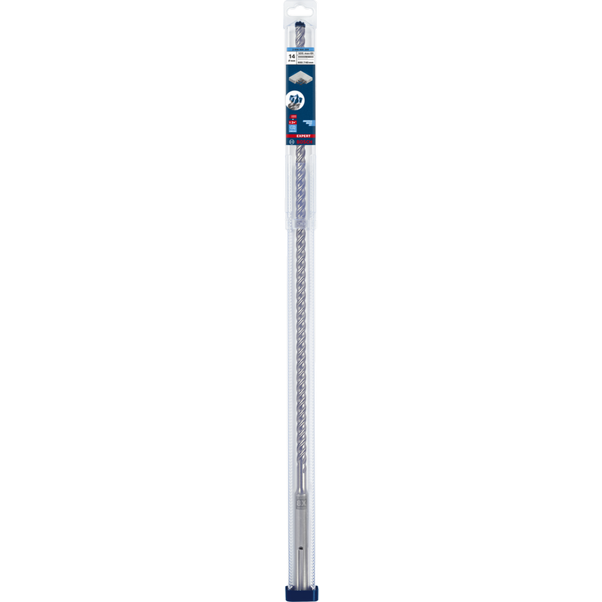 Hammerbohrer 'EXPERT SDS max-8X' 14 x 600 x 740 mm