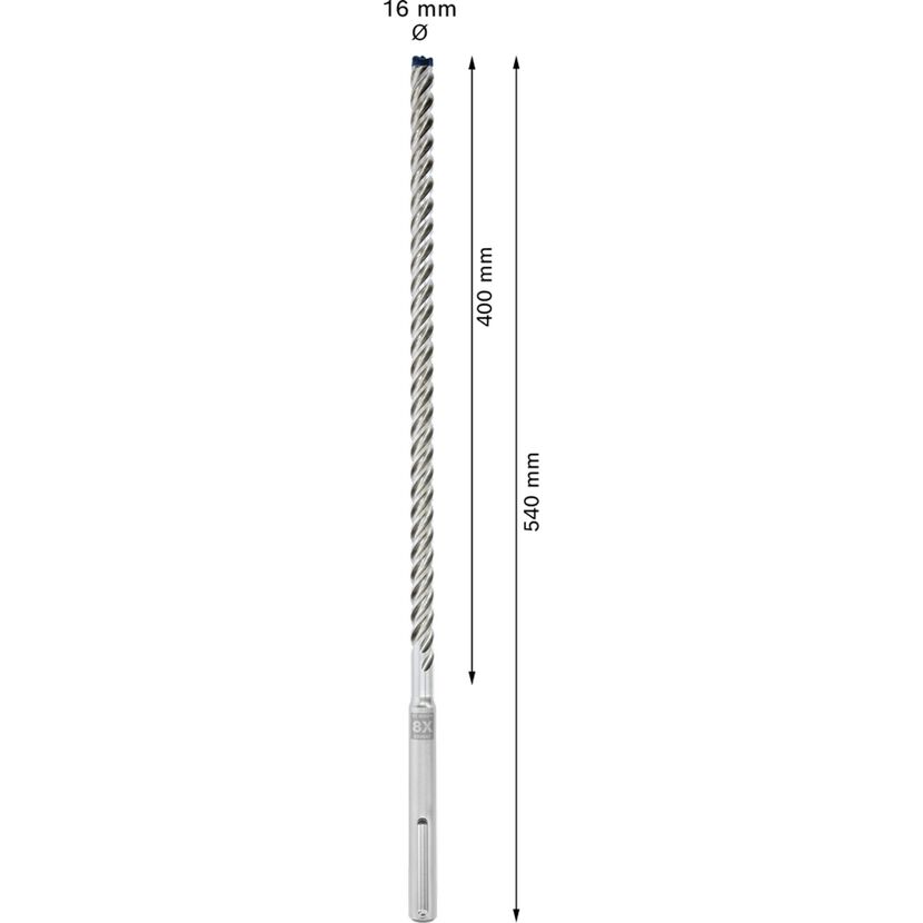 Hammerbohrer 'EXPERT SDS max-8X' 16 x 400 x 540 mm