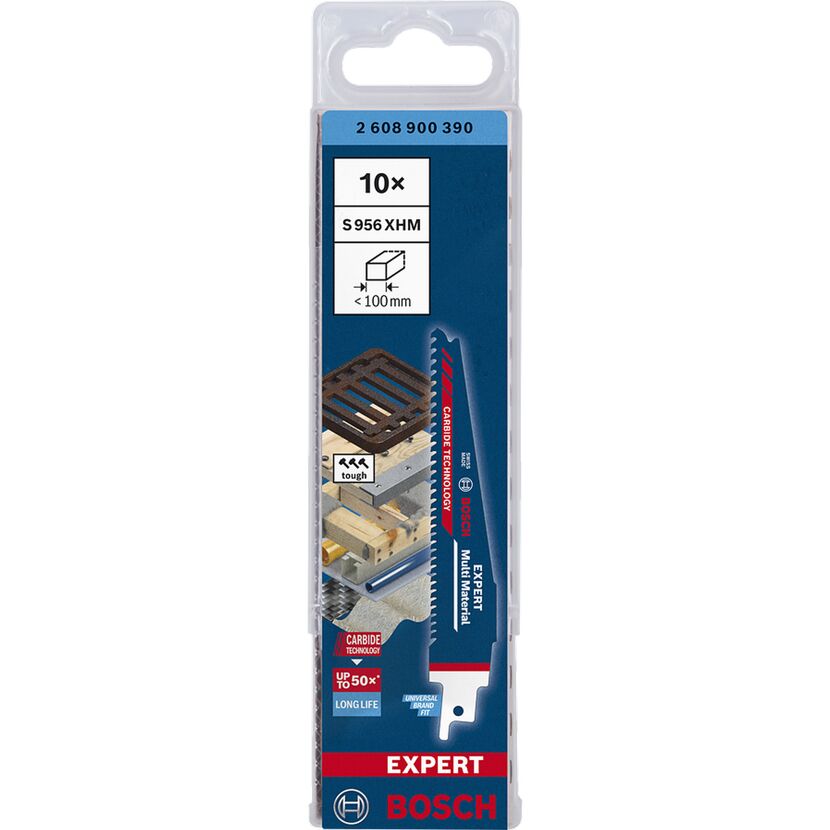 Säbelsägeblatt 'Expert Multi Material 956 XHM' 150 mm, 10 Stück