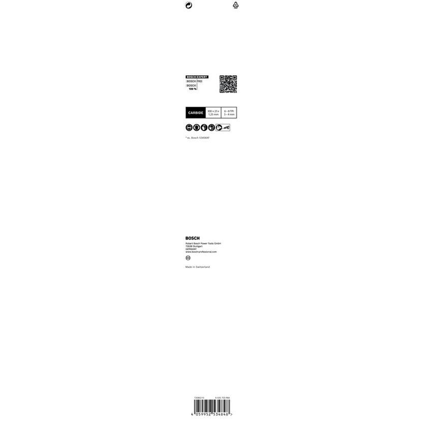 Säbelsägeblatt 'Expert Multi Material S1256 XHM' 300 mm
