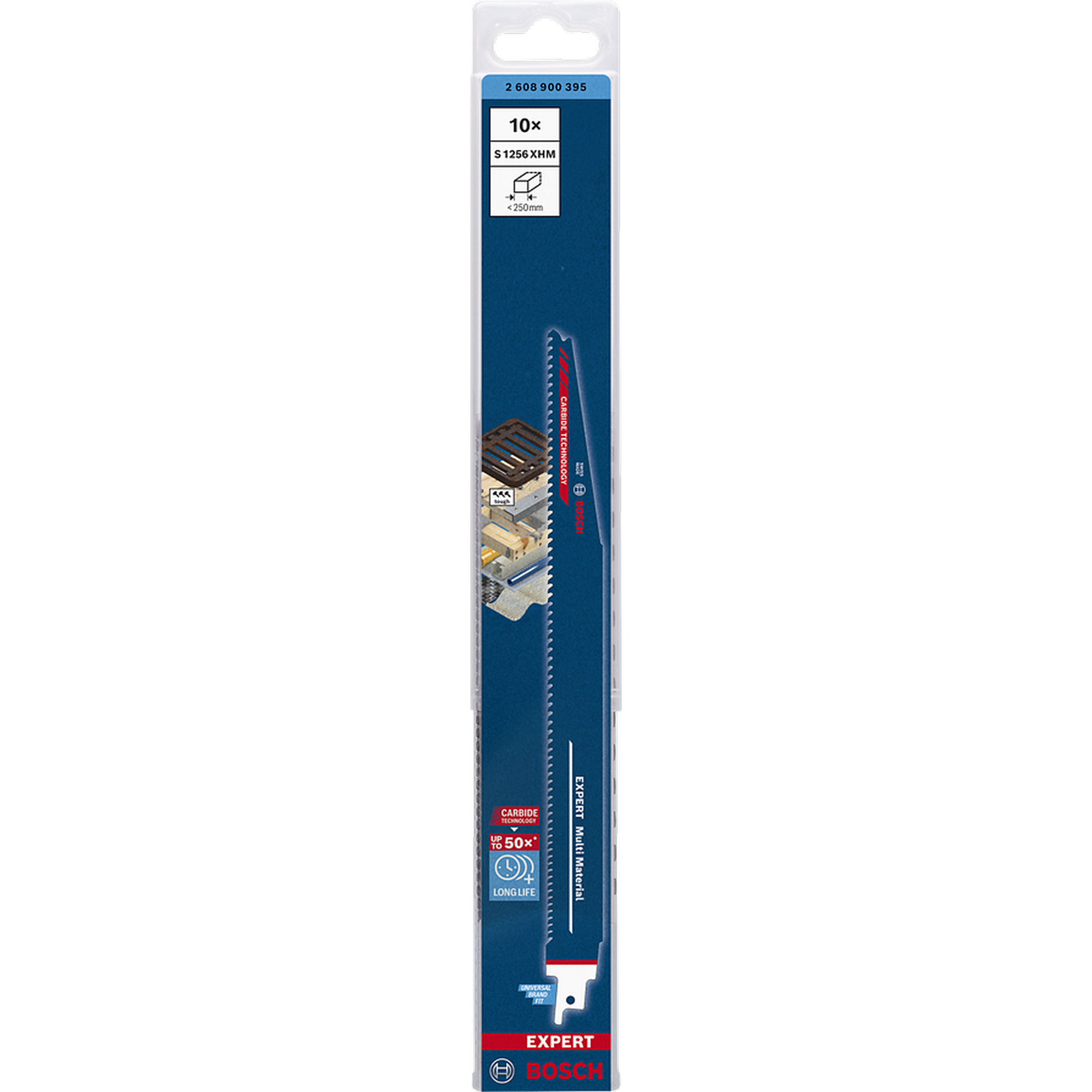 Säbelsägeblatt 'Expert Multi Material S1256 XHM' 300 mm, 10 Stück