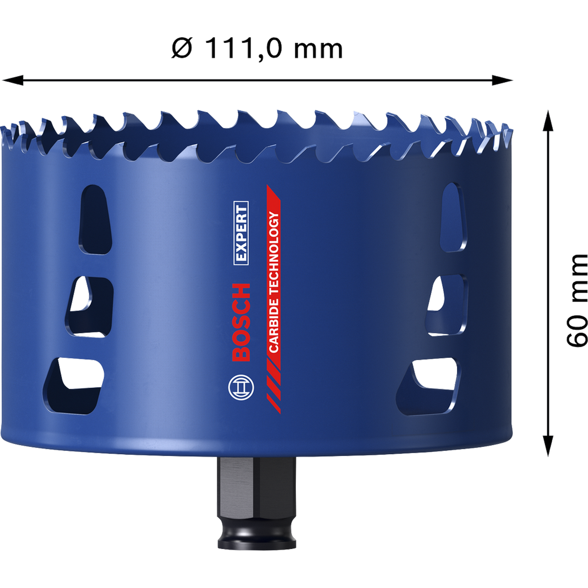 Lochsäge 'EXPERT Tough Material' 111 x 60 mm