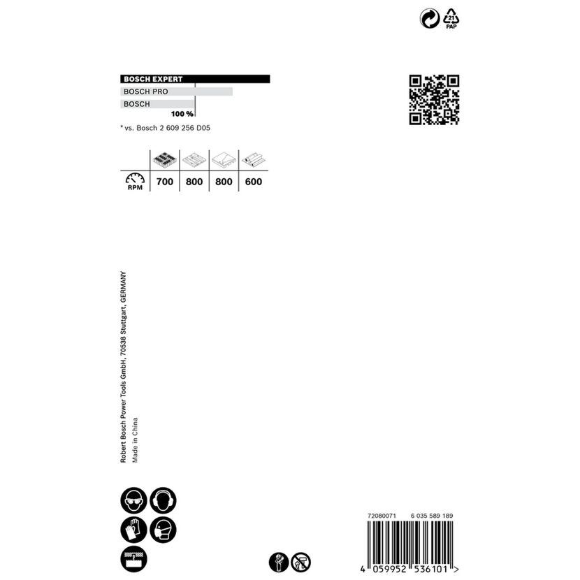 Lochsäge 'EXPERT Construction Material' 54 x 60 mm