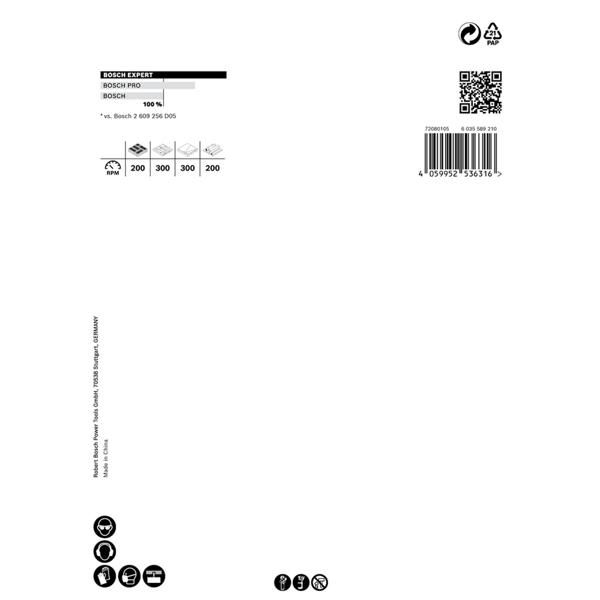 Lochsäge 'EXPERT Construction Material' 127 x 60 mm