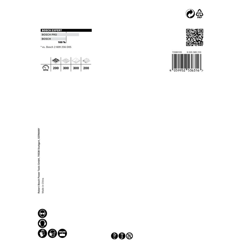 Lochsäge 'EXPERT Construction Material' 127 x 60 mm