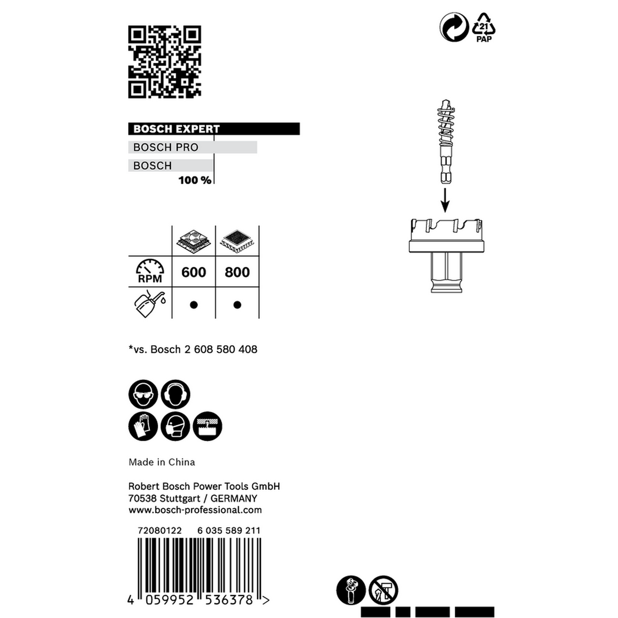 Metal Lochsäge 'EXPERT Sheet' 20 x 5 mm