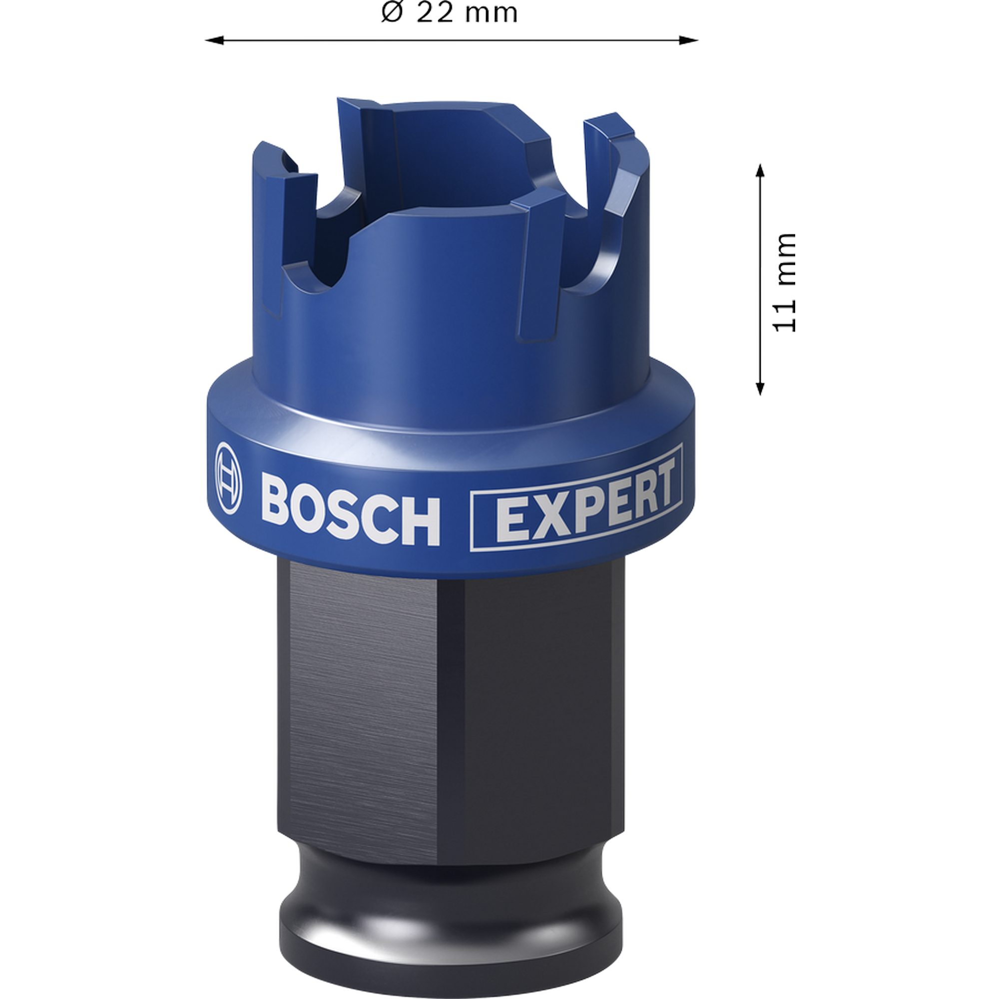 Metal Lochsäge 'EXPERT Sheet' 22 x 5 mm