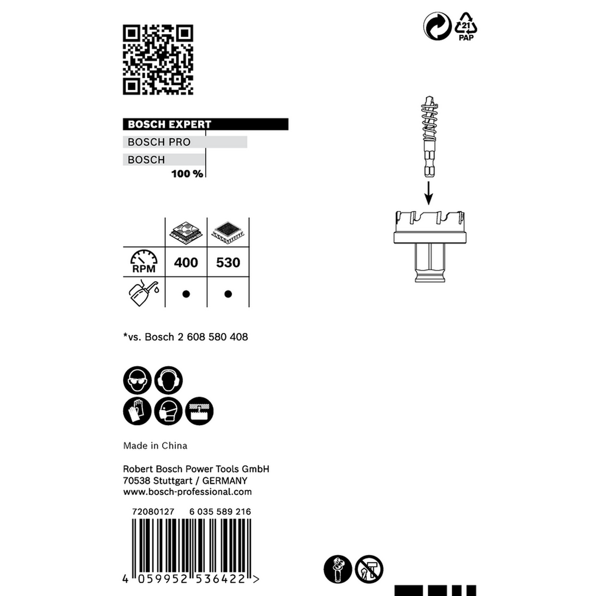 Lochsäge 'EXPERT Sheet Metal' 30 x 5 mm