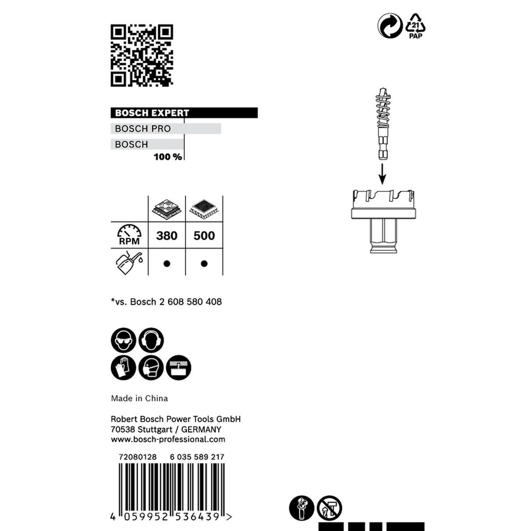 Lochsäge 'EXPERT Sheet Metal' 32 x 5 mm