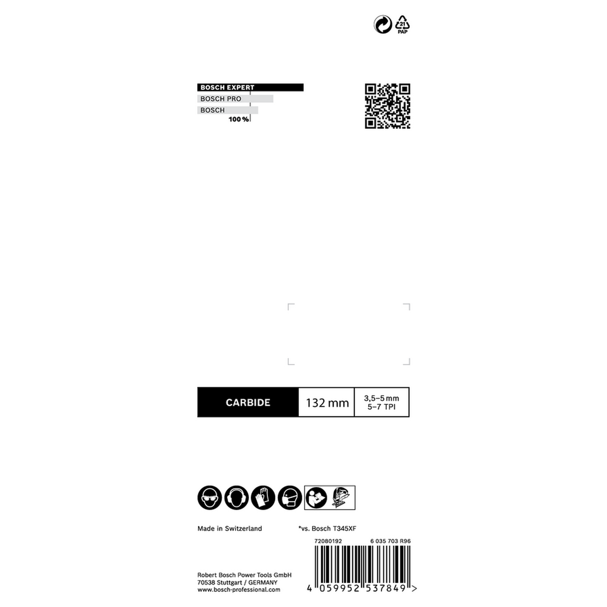 Stichsägeblatt 'Expert Multi Material T367 XHM' 3 Stück