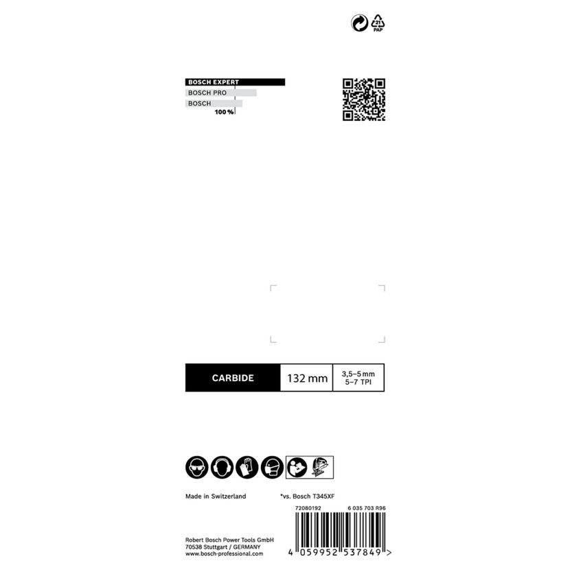 Stichsägeblatt 'Expert Multi Material T367 XHM' 3 Stück