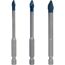 Bohrer-Set 'EXPERT HardCeramic HEX-9' Ø 5-8 mm 3-teilig