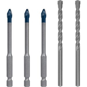 Bohrer Mixed Set 'EXPERT HEX-9 HardCeramic' Ø 6 mm 5-teilig