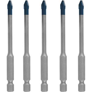HardCeramic Dachziegel-Bohrer-Set 'EXPERT HEX-9' Ø 5 mm 5-teilig