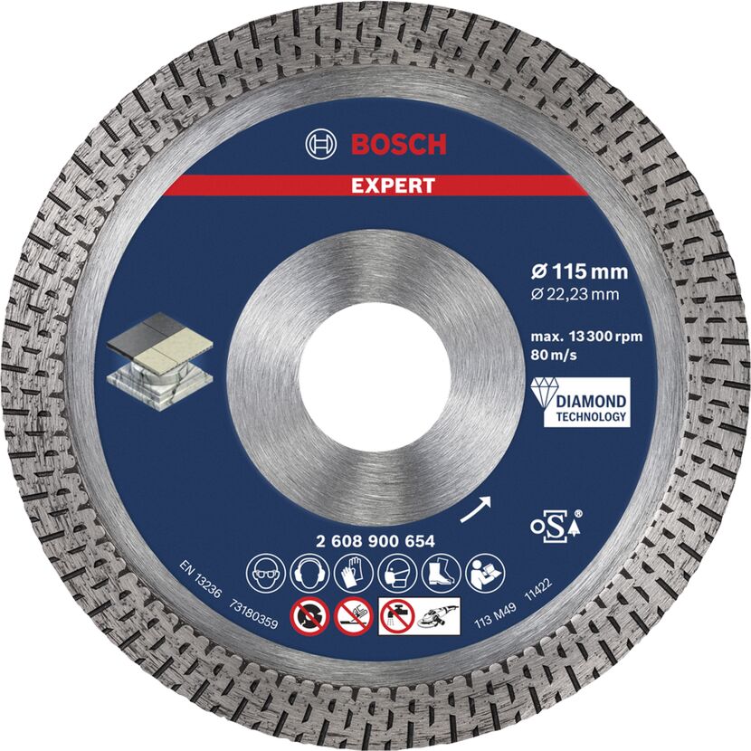 Diamanttrennscheibe 'EXPERT HardCeramic' Ø 115 mm