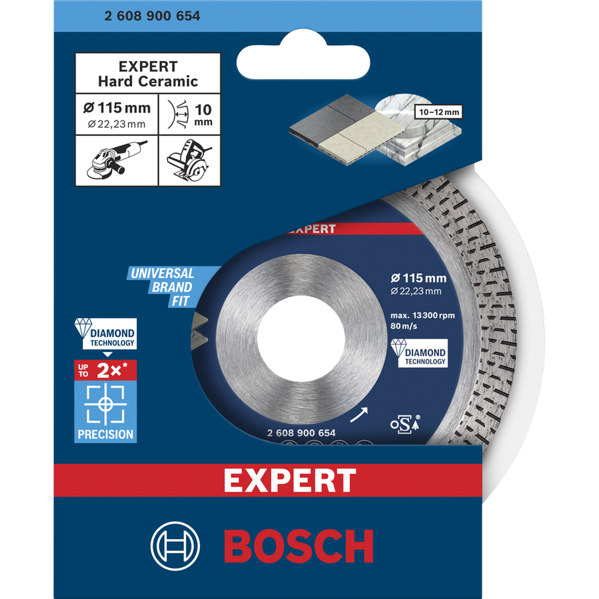 Diamanttrennscheibe 'EXPERT HardCeramic' Ø 115 mm