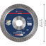 Diamanttrennscheibe 'EXPERT HardCeramic' Ø 125 mm