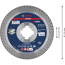 Diamanttrennscheibe 'EXPERT HardCeramic X-LOCK' Ø 115 x 22.23 x 1.4 x 10 mm