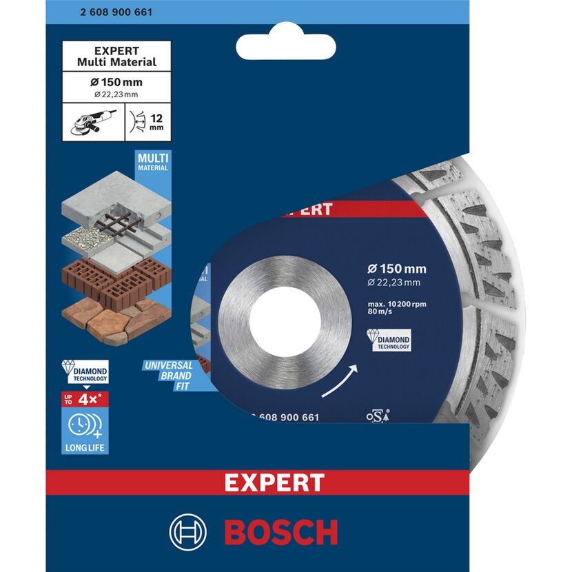 Diamanttrennscheibe 'EXPERT MultiMateria'l Ø 150 mm