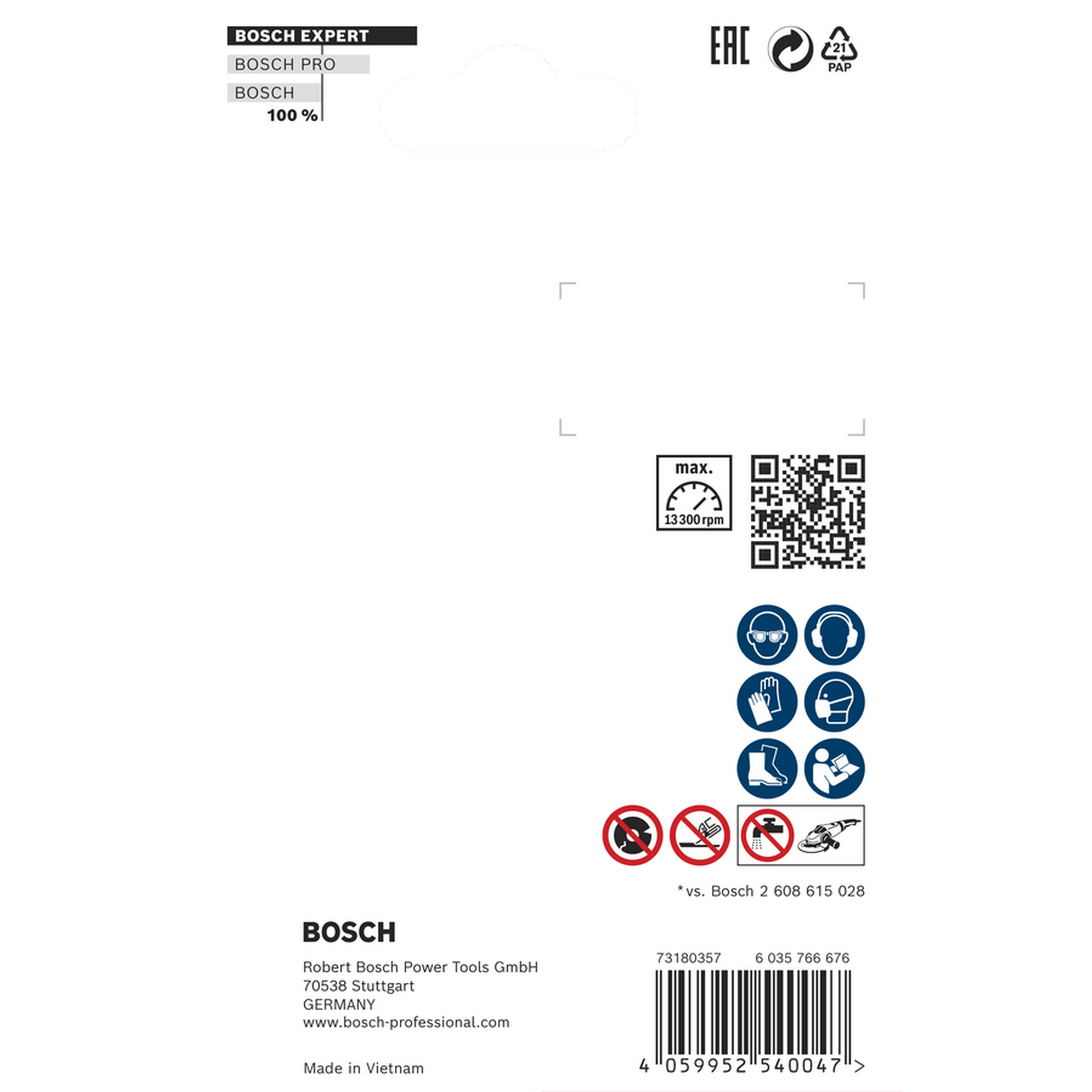 Diamanttrennscheibe 'EXPERT MultiMaterial X-LOCK' Ø 115 mm