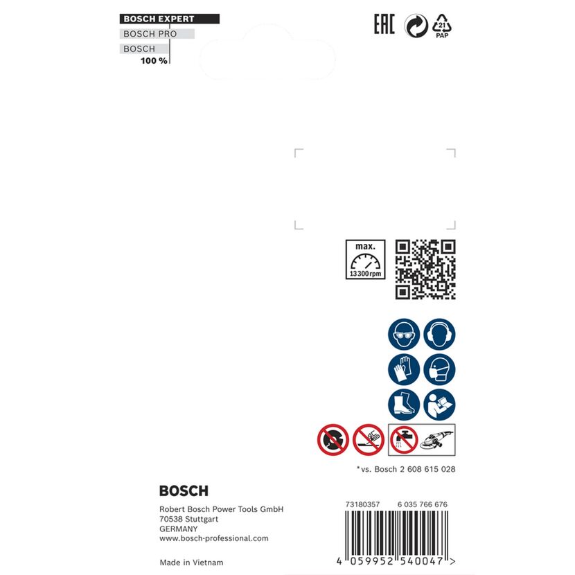 Diamanttrennscheibe 'EXPERT MultiMaterial X-LOCK' Ø 115 mm