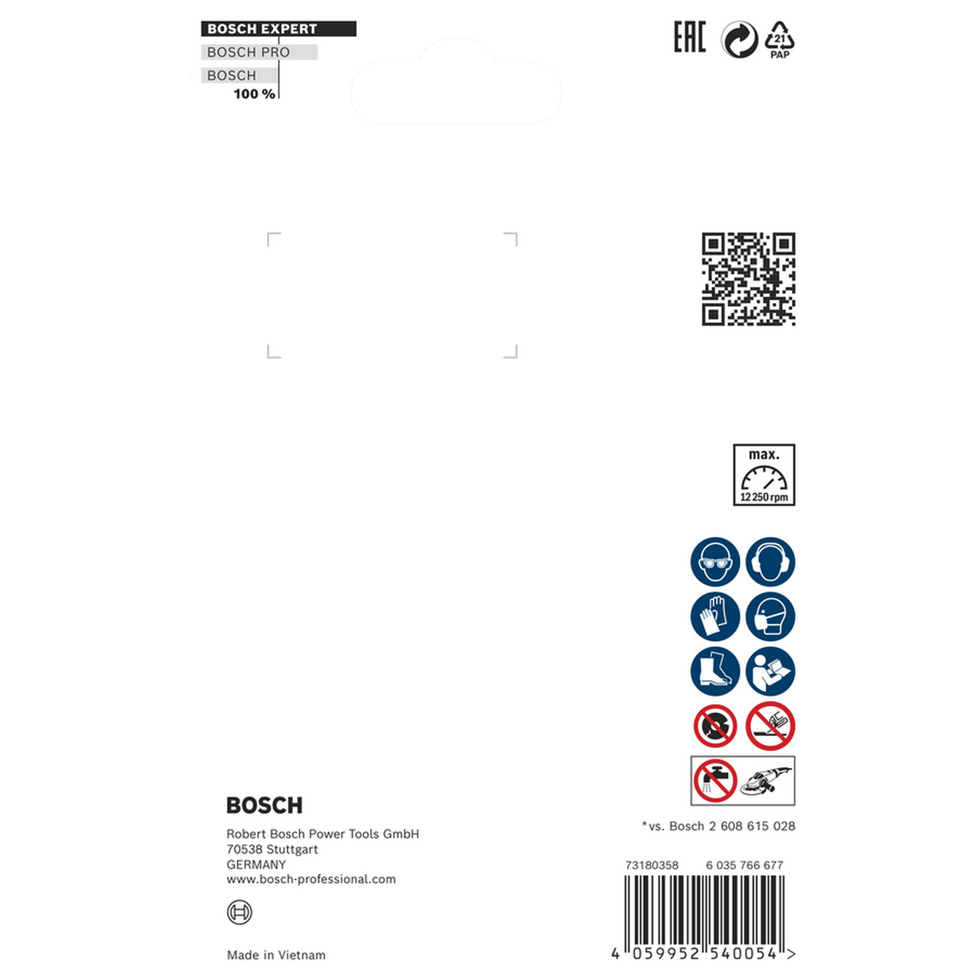 Diamanttrennscheibe 'EXPERT MultiMaterial X-LOCK' Ø 125 mm