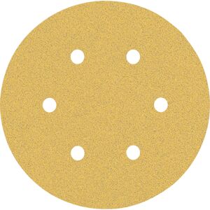 Exzenterschleifblatt 'Expert C470' Klett 6 Löcher Ø 150 mm G 80, 50-teilig
