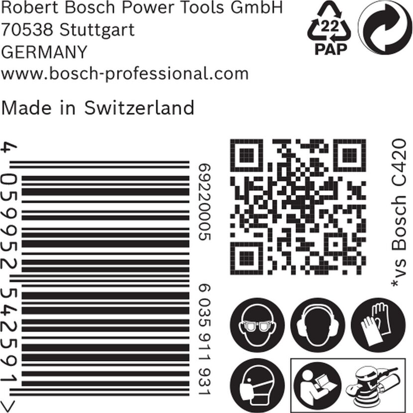 Barcode und Produktinformationen
