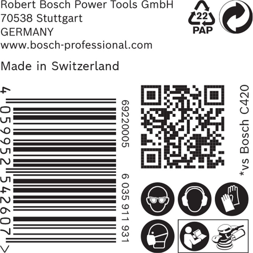 Barcode und Sicherheitshinweise