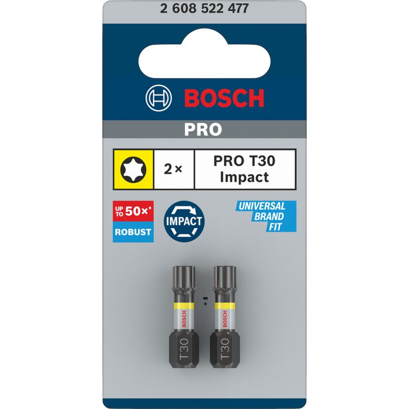 Schrauberbit 'Pro Torx Impact' T30, 25 mm 2-teilig