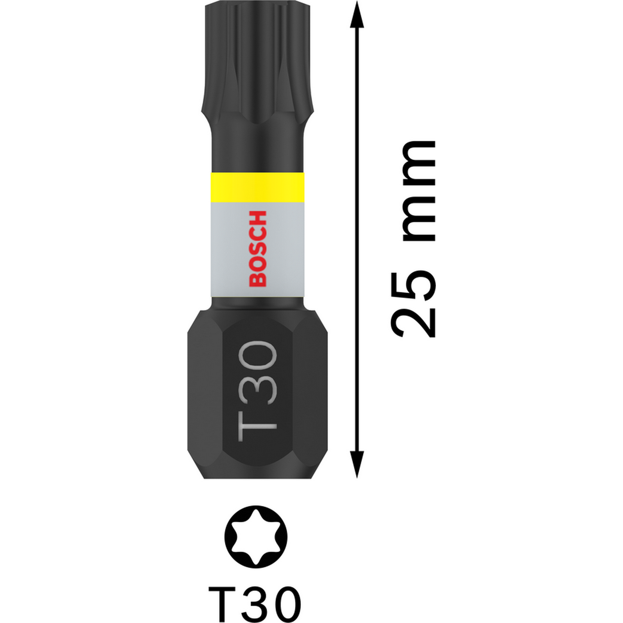 Schrauberbit 'Pro Torx Impact' T30, 25 mm 2-teilig