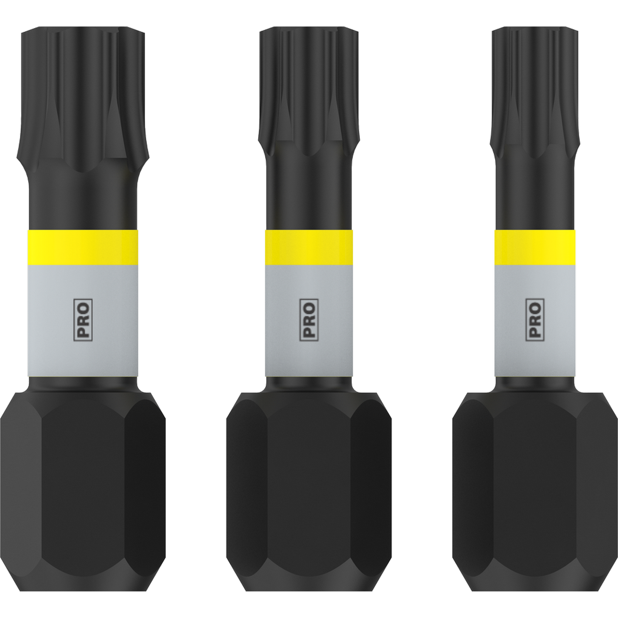 Schrauberbit-Set 'Pro T Impact' T20/T25/T30 x 25 mm, 3-teilig