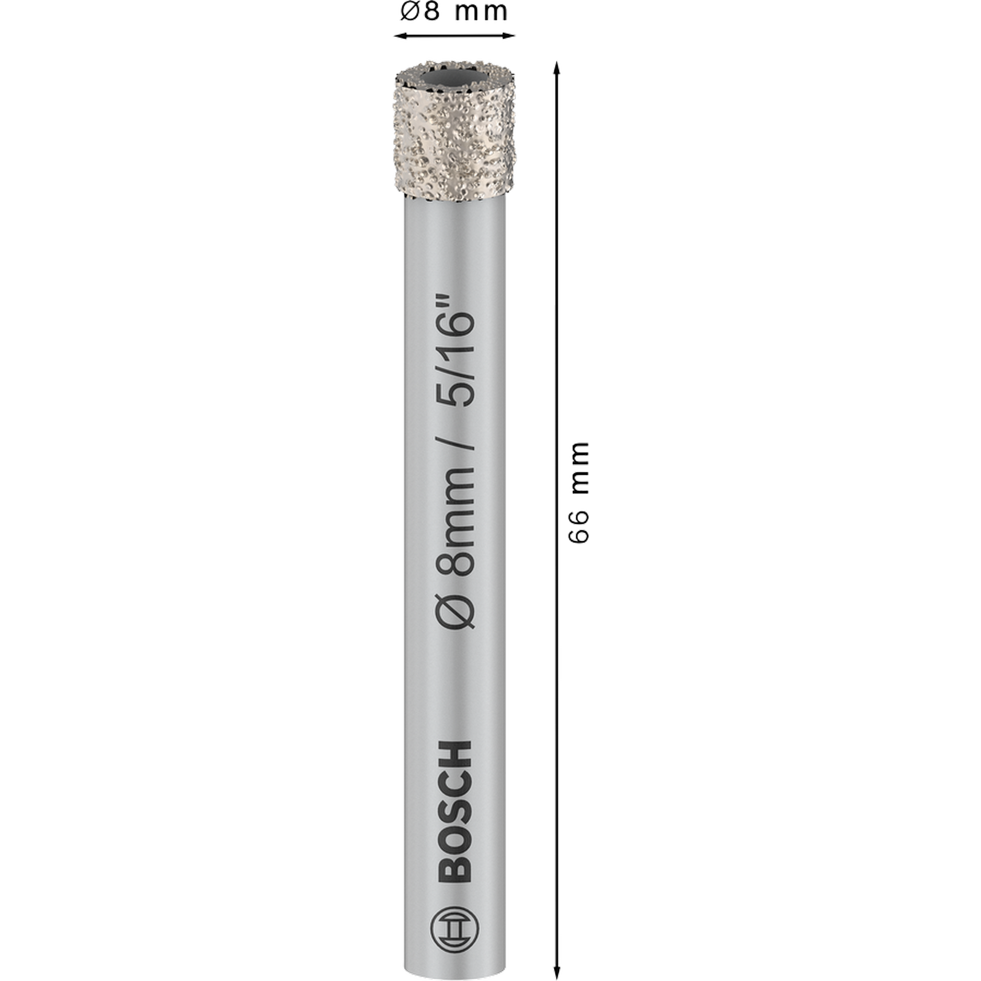 Bohrer 'PRO Ceramic dry' 8 x 66 mm