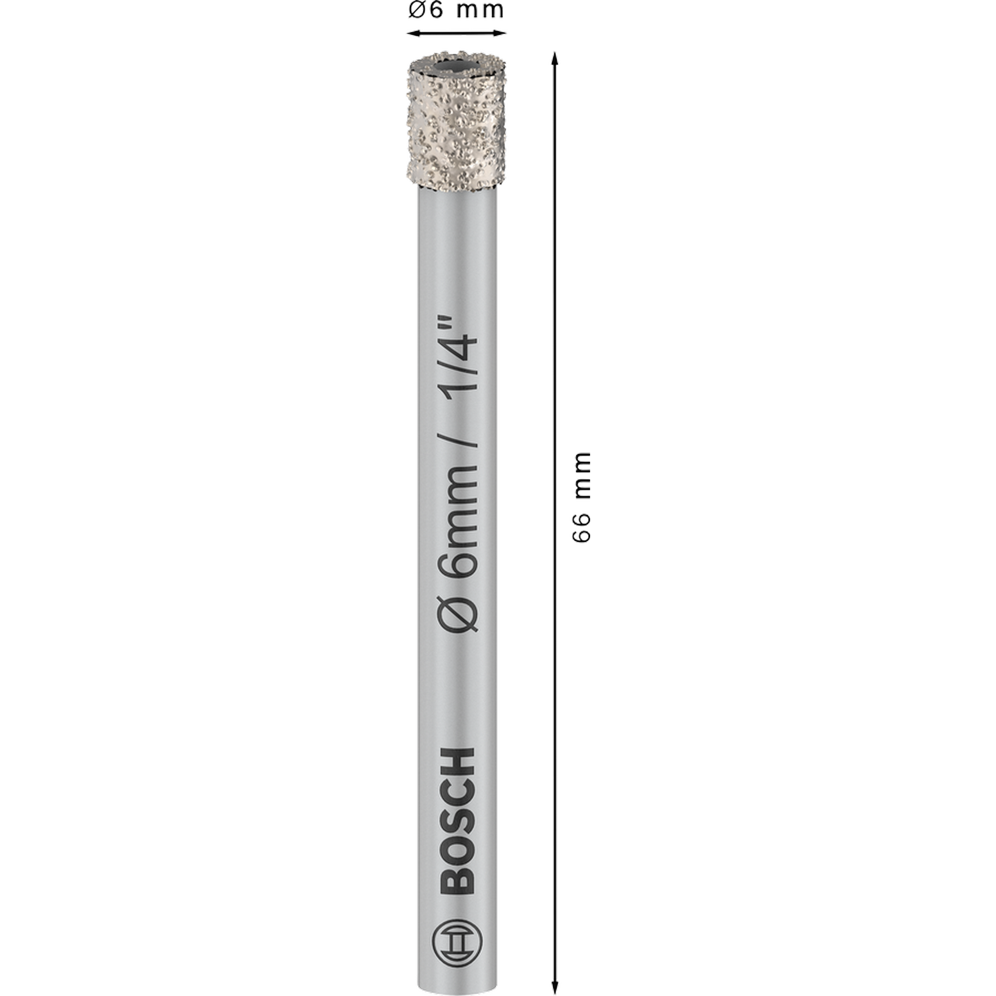 Bohrer 'PRO Ceramic dry' 6 x 66 mm