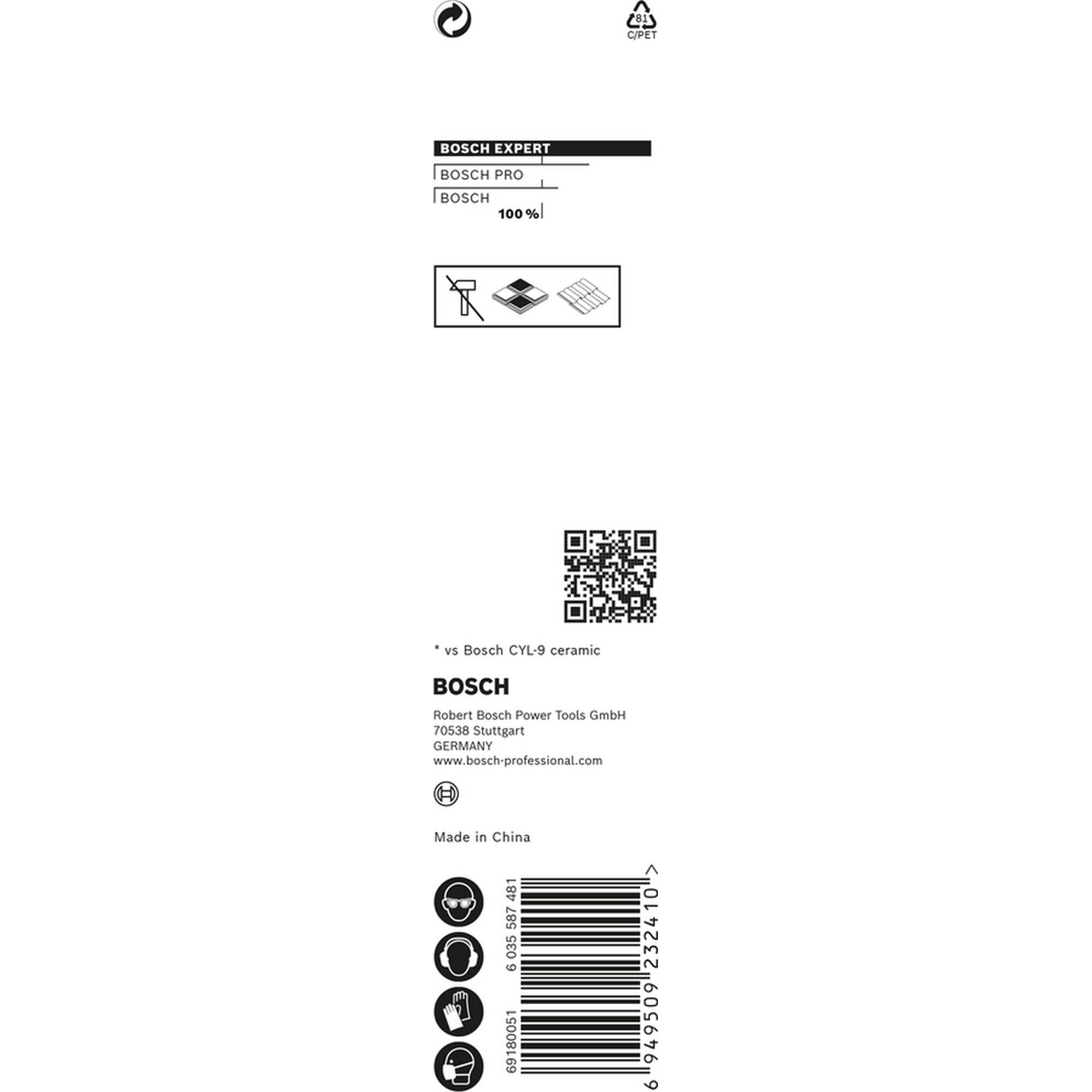 Bohrer 'EXPERT HEX-9 HardCeramic' 5 x 90 mm
