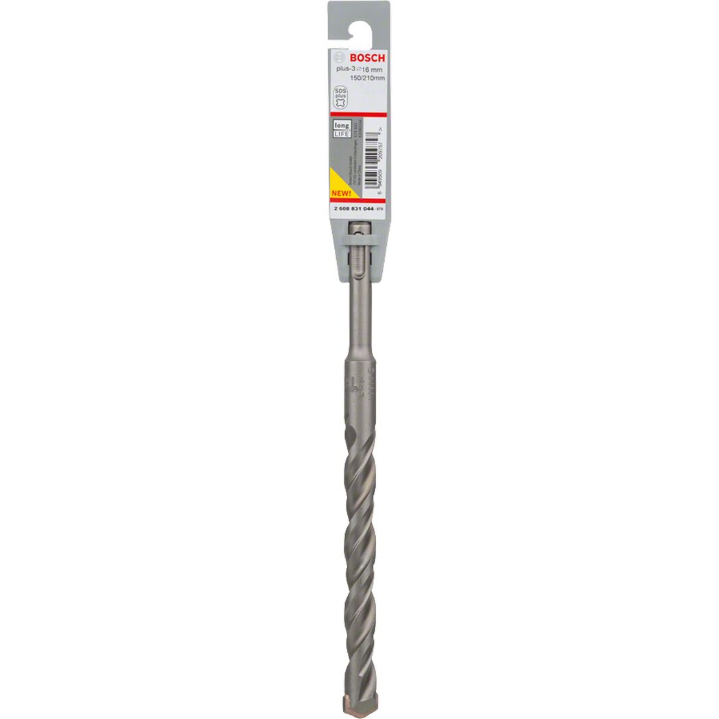 Hammerbohrer 'SDS Plus-3' Ø 16 x 150 x 210 mm