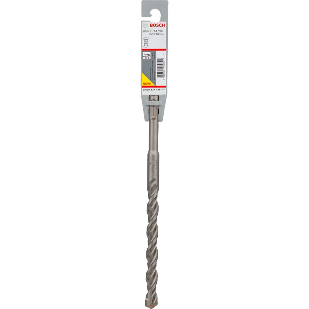 Hammerbohrer 'SDS Plus-3' Ø 14 x 150 x 210 mm