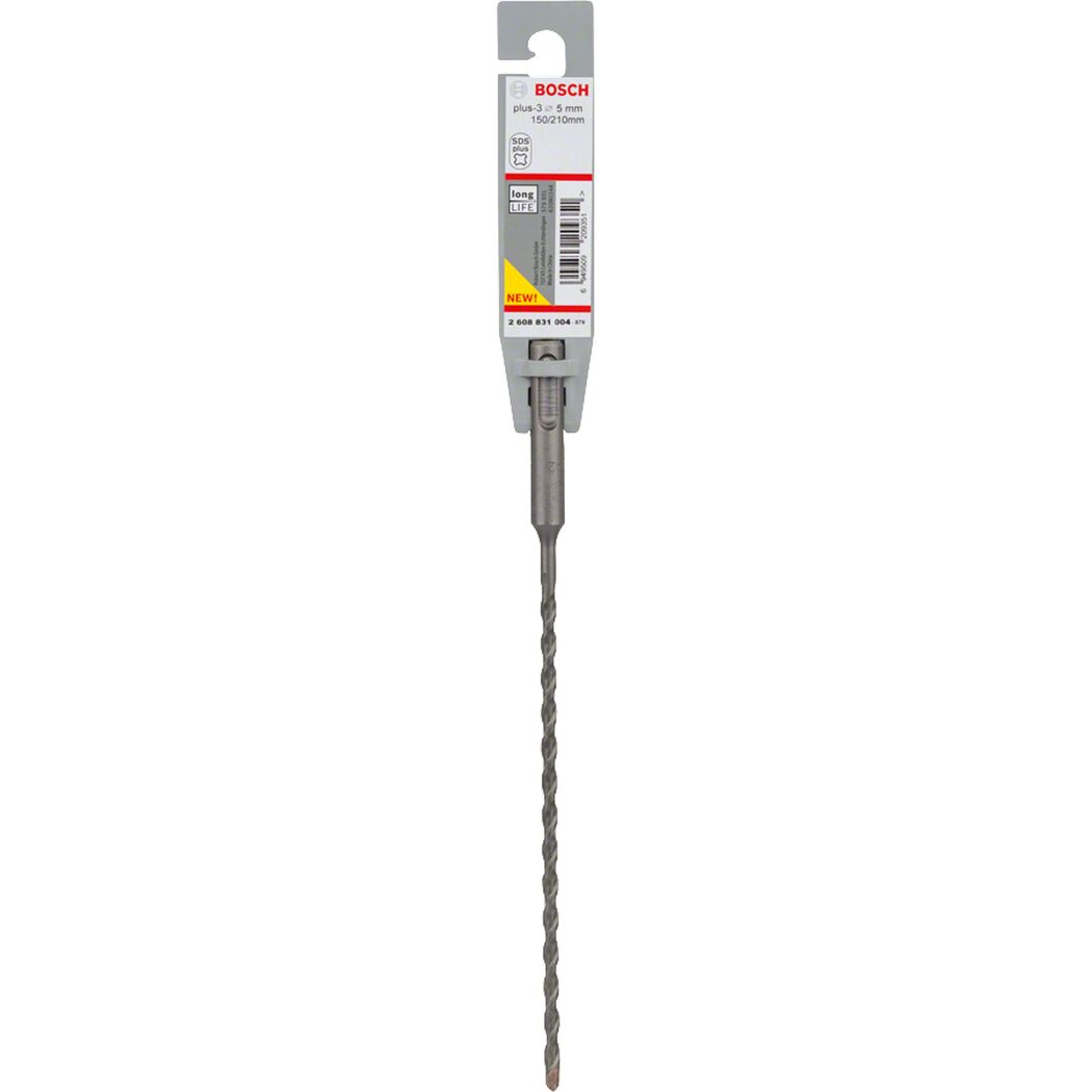 Hammerbohrer 'SDS Plus-3' Ø 5 x 150 x 210 mm