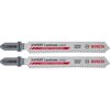 Stichsägeblatt 'Expert Laminate Clean T128BHM' 92 mm, 2 Stück
