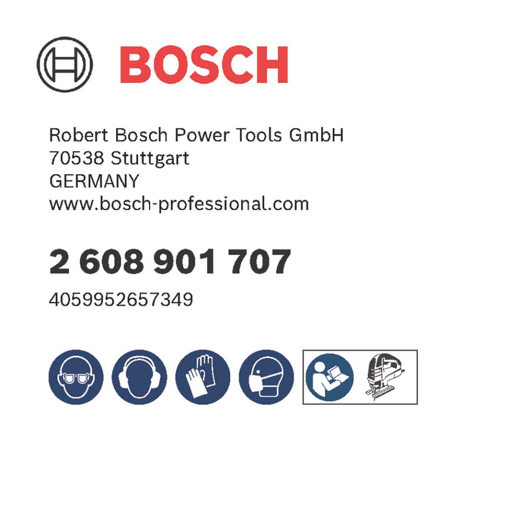 Stichsägeblatt 'Expert Laminate Clean T128BHM' 92 mm, 2 Stück