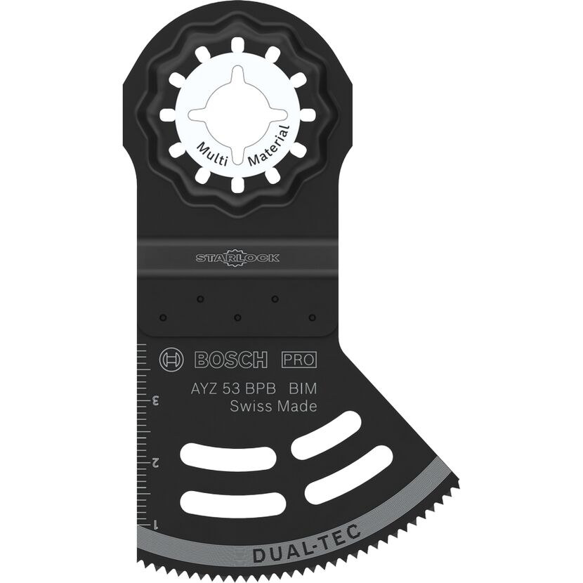 Sägeblatt für Multifunktionswerkzeuge 'PRO AYZ 53 BPB' 53 x 40 mm