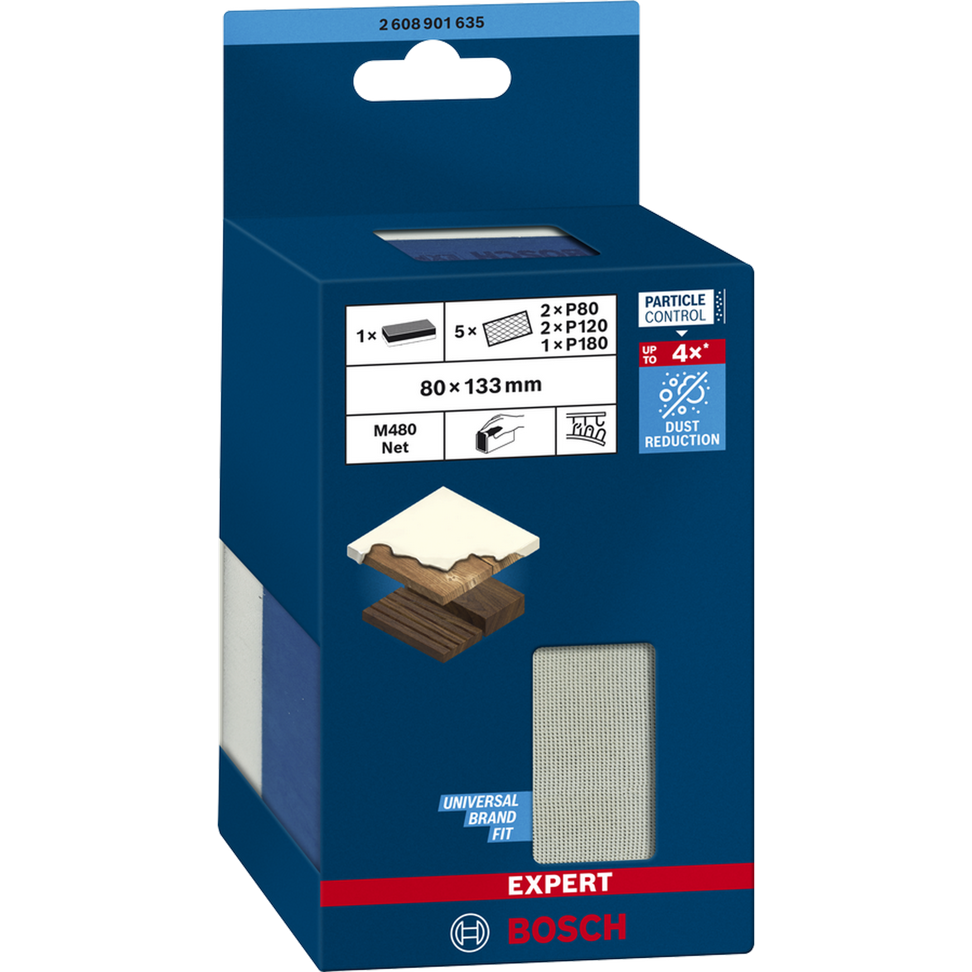 Schleifblock 'Expert Density Block M480' 80 x133 mm