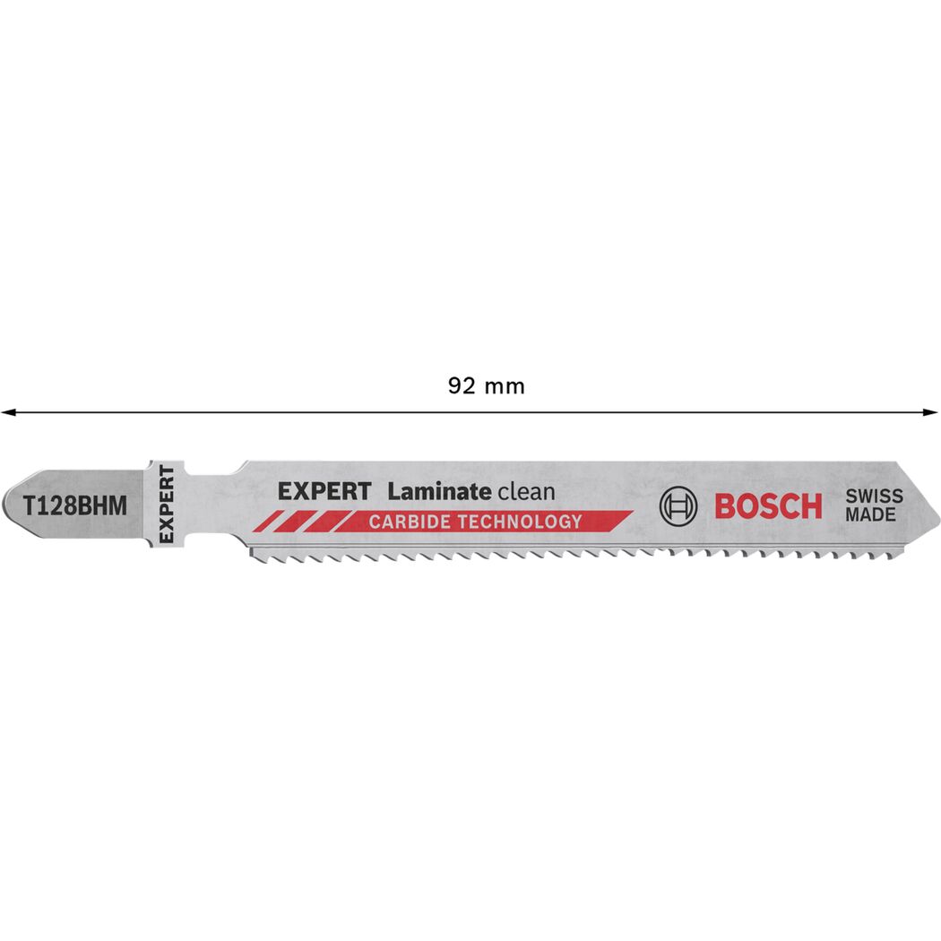 Stichsägeblatt 'Expert Laminate Clean T128 BHM' 3 Stück
