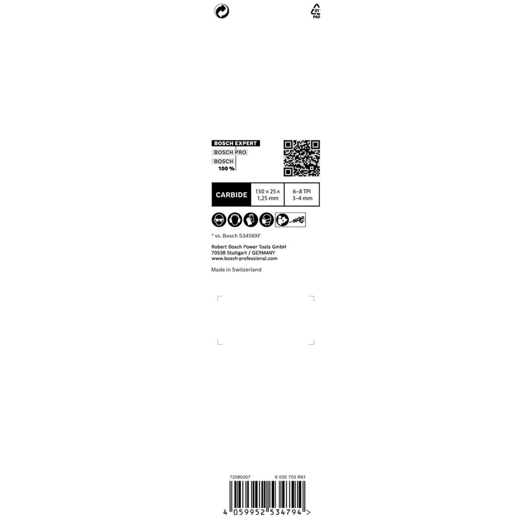 Säbelsägeblatt 'Expert Multi Material 956 XHM' 150 mm