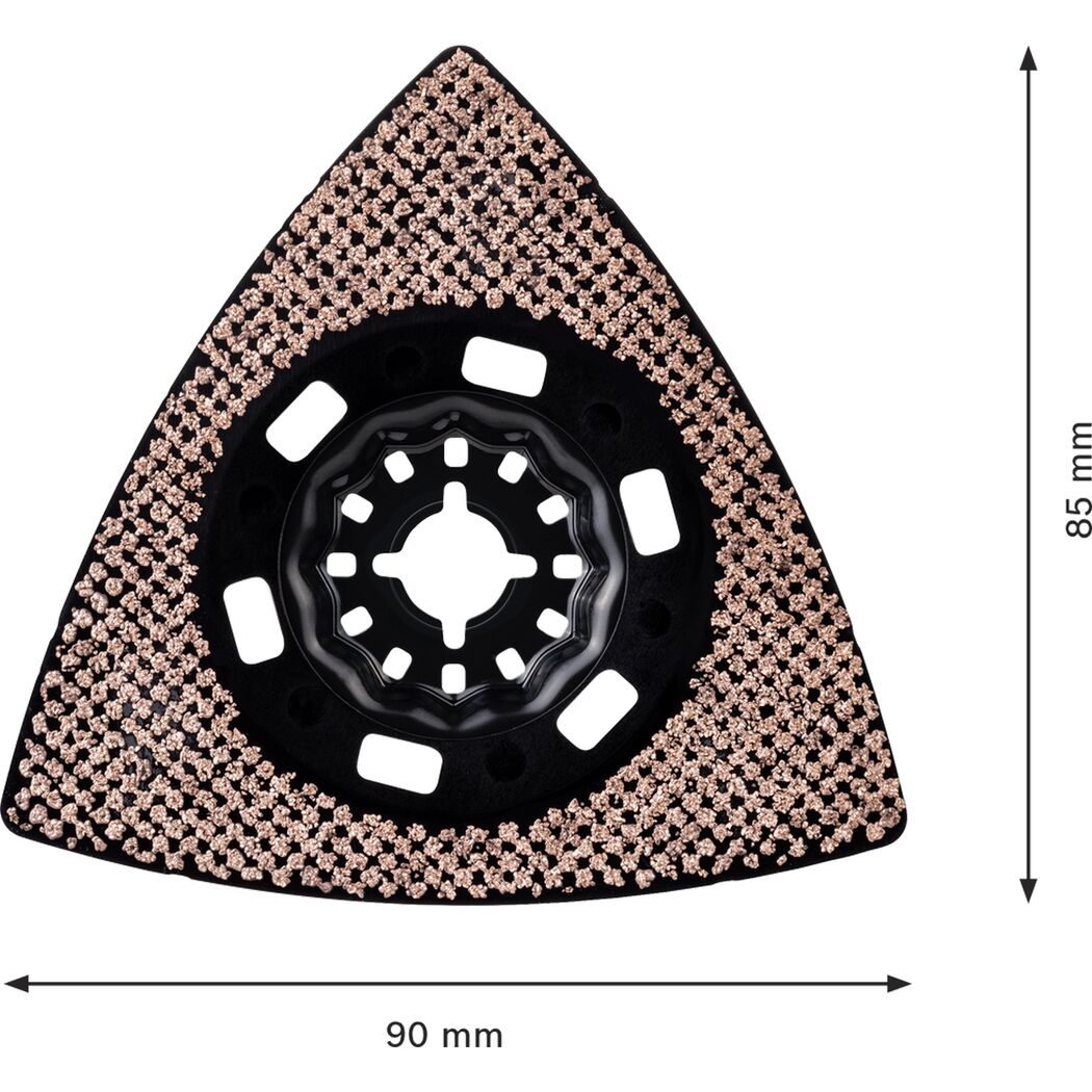 Blatt für Multifunktionswerkzeuge 'EXPERT Sanding Plate AVZ 90 RT6' Ø 90 mm