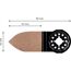 Schleifplatte für Multifunktionswerkzeuge 'EXPERT Sanding Finger Fine AVZ 32 RT10' 32 x 53 mm