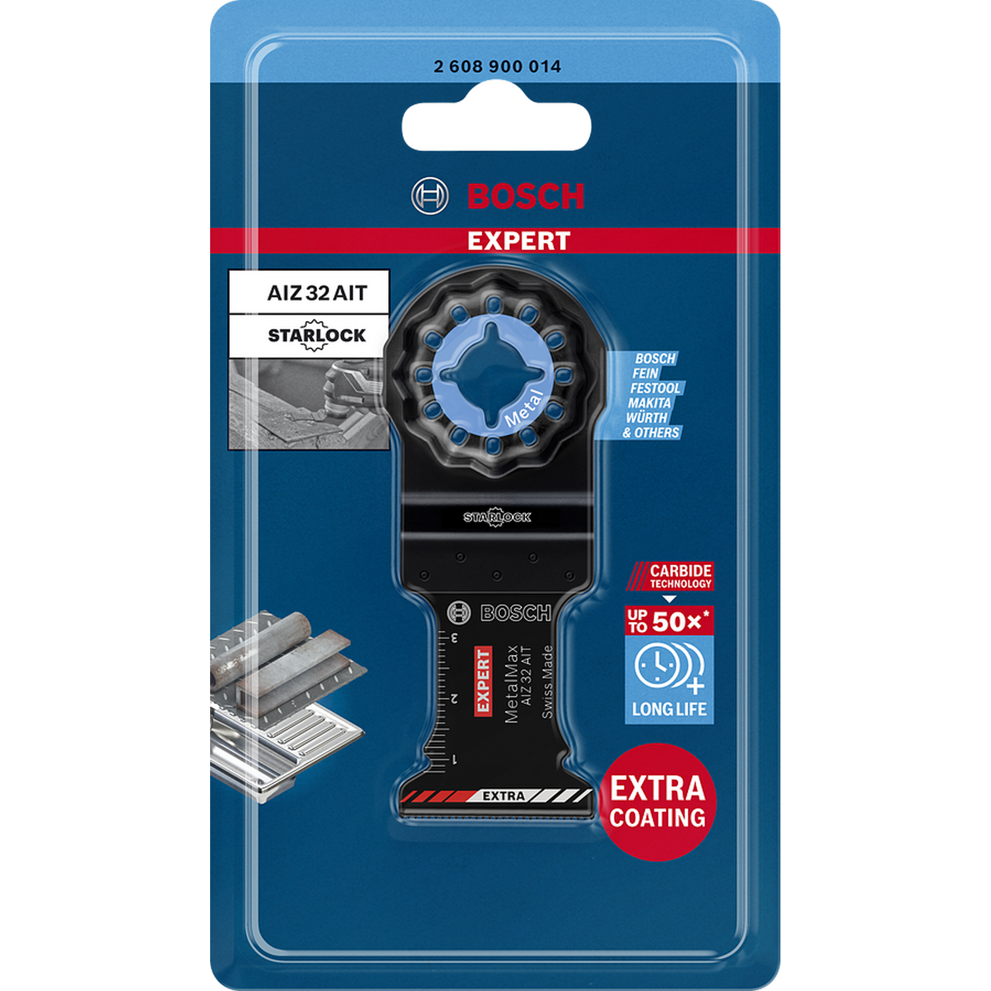 Sägeblatt 'Expert MetalMax AIZ 32 AIT' für Multifunktionswerkzeuge 40 x 32 mm