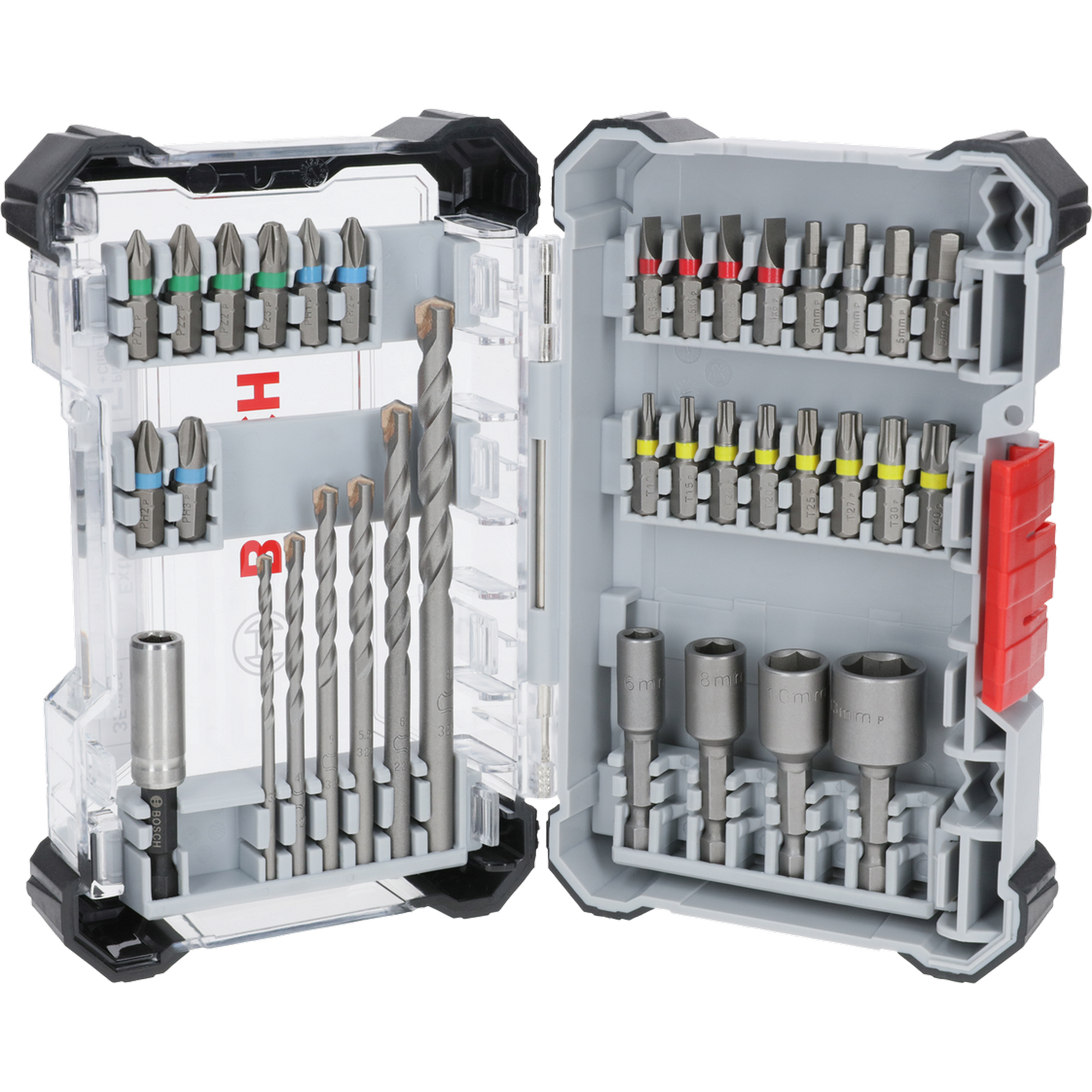 Schrauberbit‑ und CYL-3 Bohrer-Set 'Extra Hard' 35‑teilig