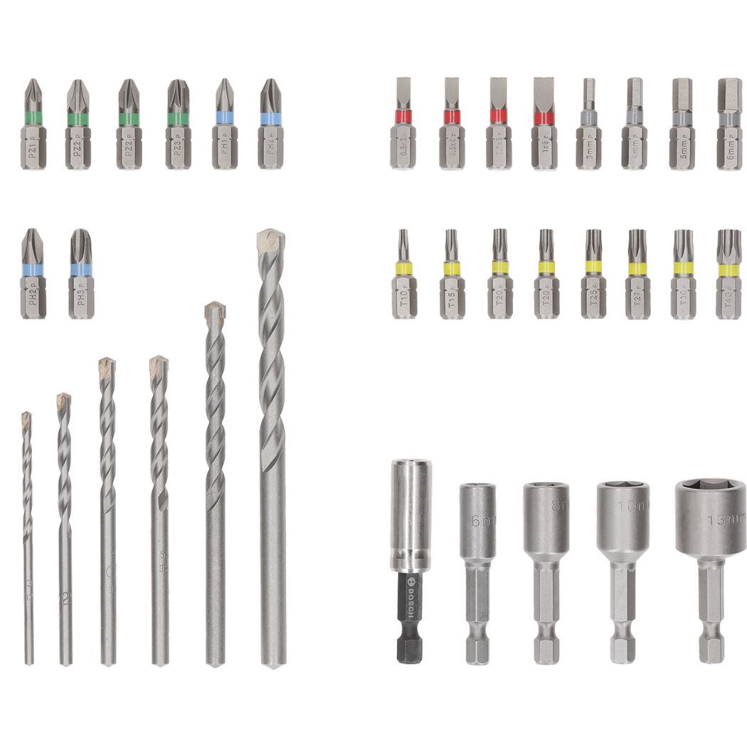 Schrauberbit‑ und CYL-3 Bohrer-Set 'Extra Hard' 35‑teilig